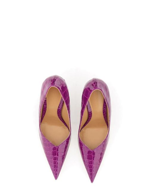 Bottega Veneta Pink Pointed Decollete