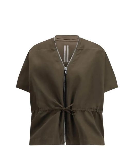Rick Owens Green "Sail" Jacket