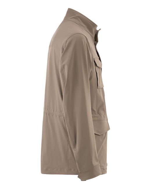 Herno Men's Brown Field Jacket