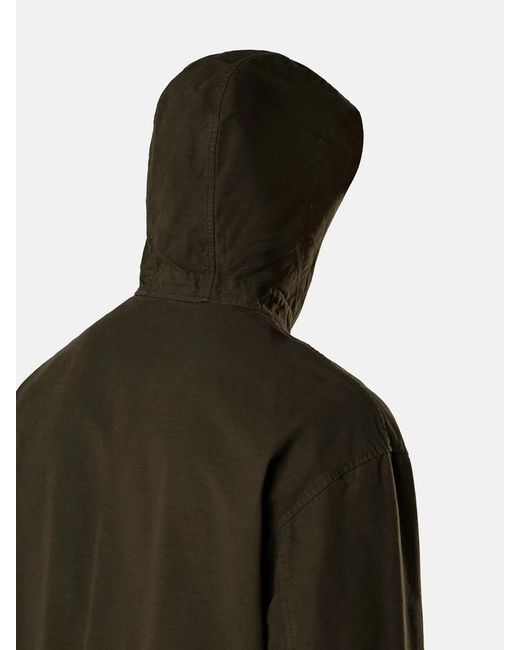 Stone Island Gray 1200011 Organic Cotton Ripstop for men