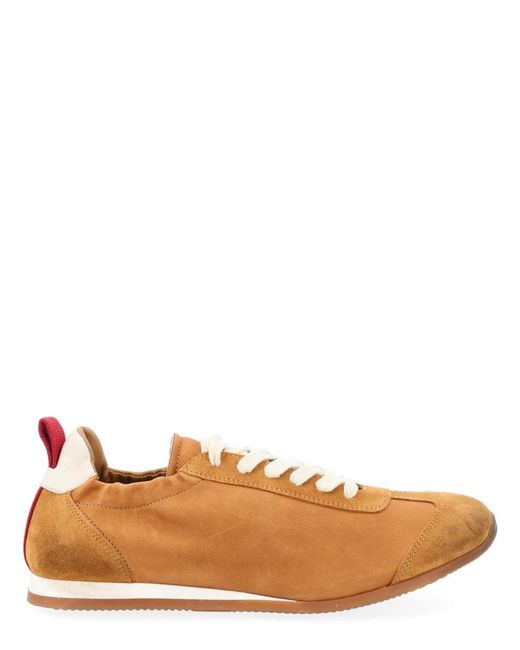 Uma Wang Women's Brown Leather Sneaker