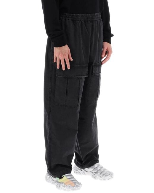 Acne Black Casual Pants for men