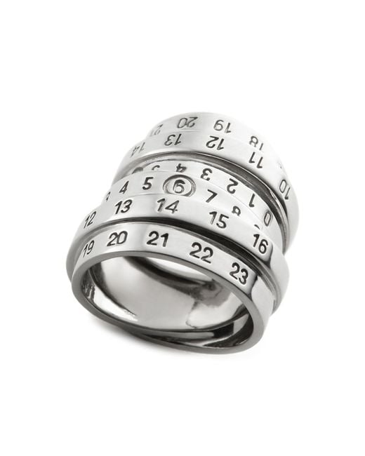 MM6 by Maison Margiela Gray Ring
