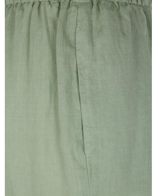 Aspesi Green Wide Leg Trousers