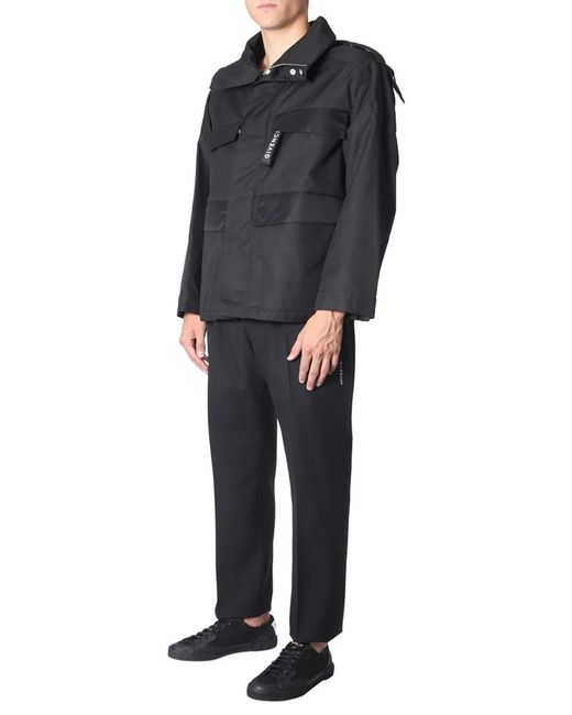 Givenchy Gray Wind Jacket for men