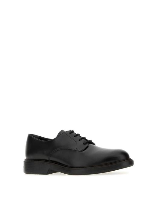 Hogan Black H704 Derby for men