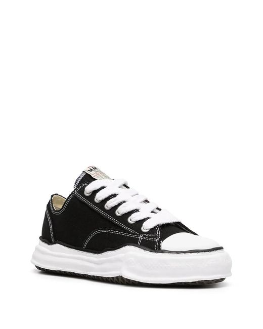 Maison Mihara Yasuhiro Black "Peterson" Low Top Sneakers for men