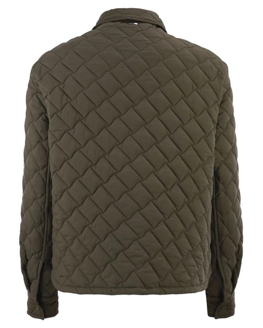 Herno Green Shirt-Style Jacket