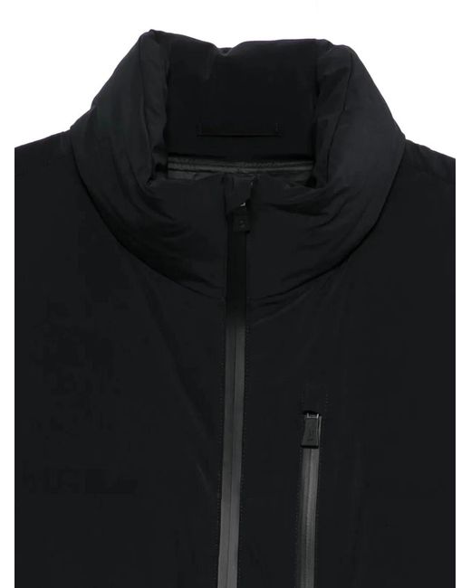 Herno Black New Impact Down Gilet for men