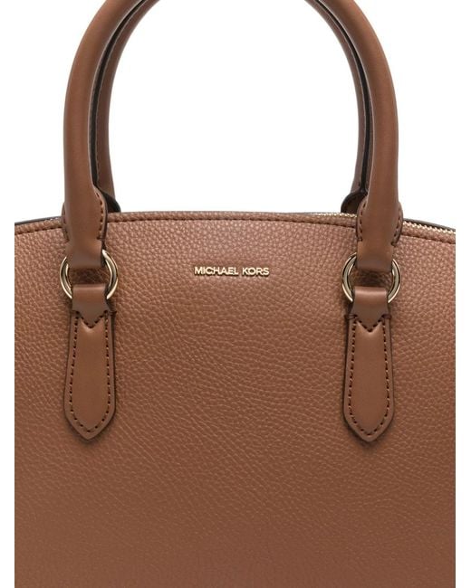 Michael Kors Brown Tone Hardware Bag