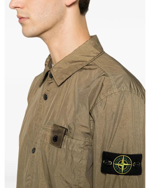 Stone Island Natural Q100022 Crinkle Reps Ny for men