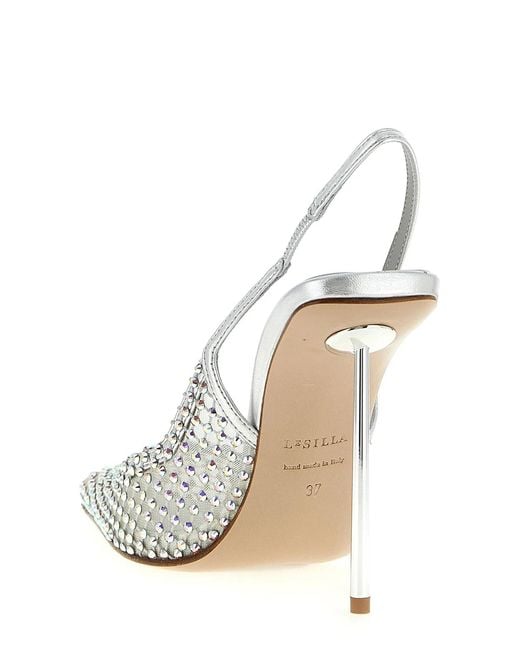 Le Silla White 'Gilda' Slingback