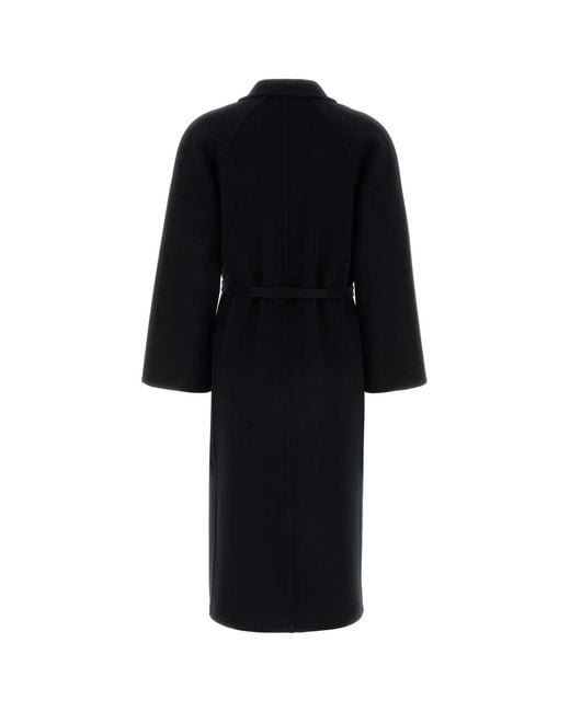 Jil Sander Black Coat 84 Db