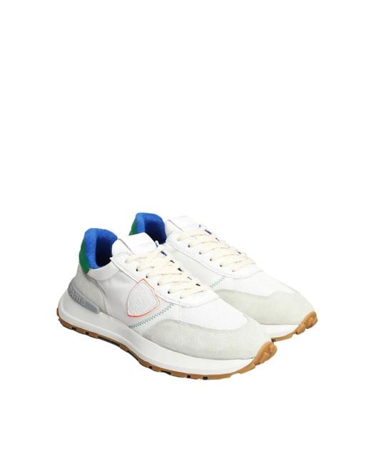 Philippe Model White Antibes Low Sneakers for men