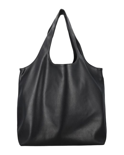 A.P.C. Black Ninon Tote Bag With Logo