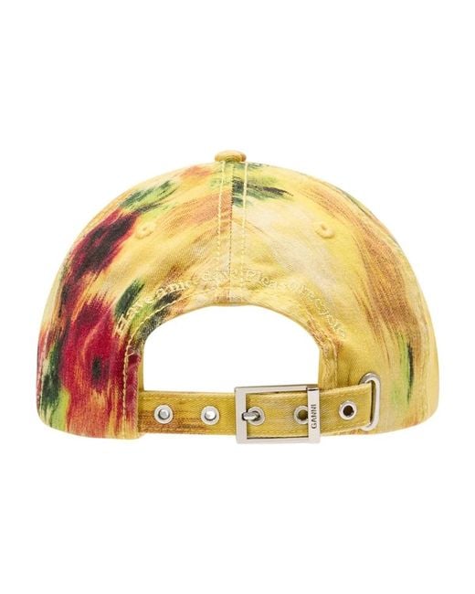 Ganni Metallic Cap