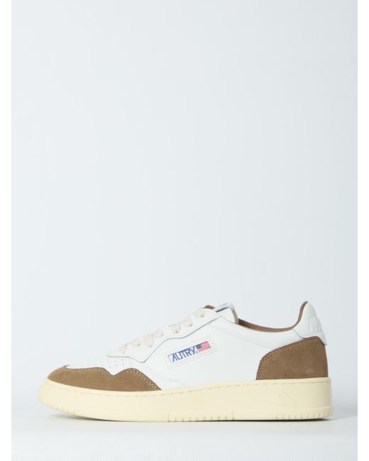 Autry White Medalist Low for men