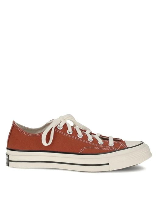 Converse Brown Cotton Sneakers