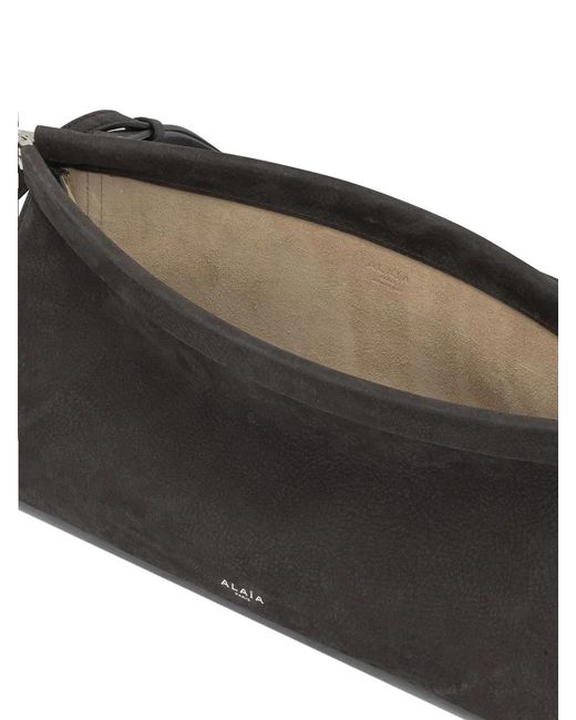 Alaïa Black Alaia "Le Click East West" Medium Shoulder Bag