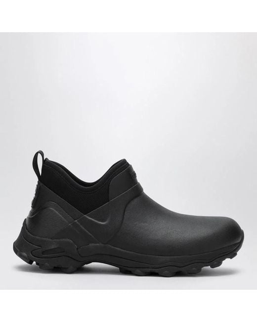 Givenchy Black Bogs Rubber Chelsea Boots for men