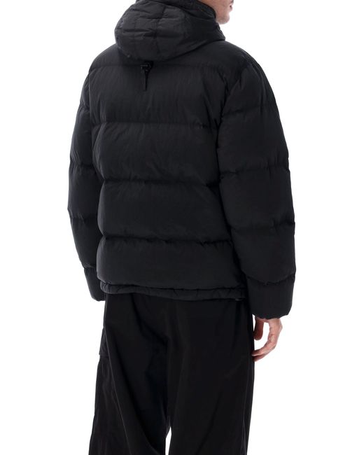 Stone Island Blue Nylon Metal Down Jacket for men