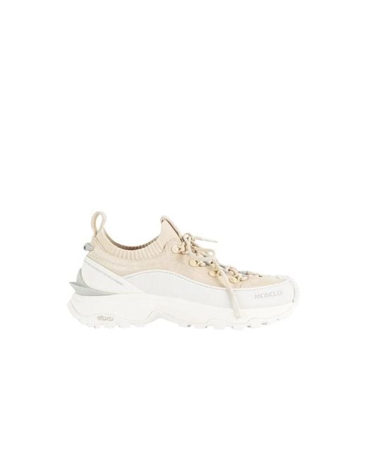 Moncler White Trailgrip Lite3 Sneakers for men