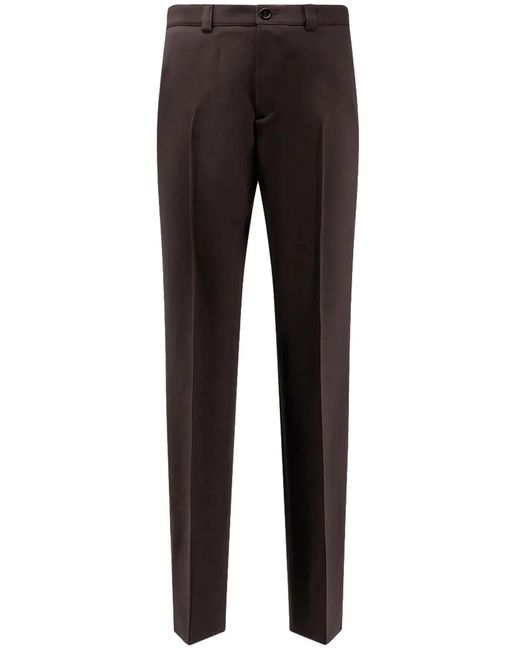 Gucci Black Chocolate Gabardine Pant for men