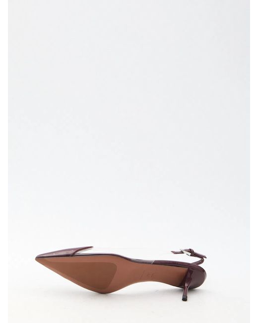 Alaïa White Slingbacks 55 For