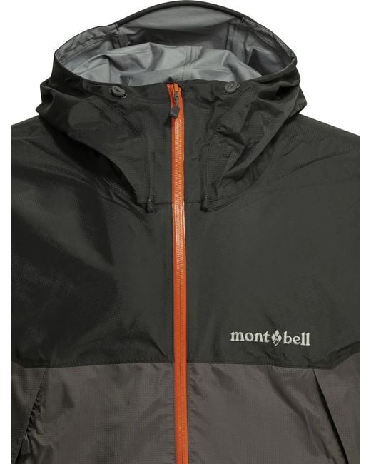 Montbell Gray Nylon Jacket for men