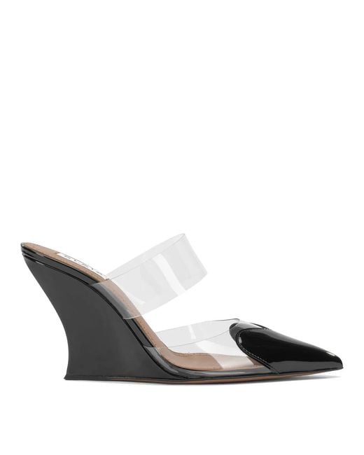 Alaïa Black Alaia "Le Coeur 90Mm" Mules