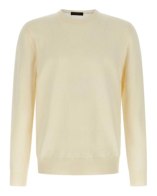 Zanone Natural 'Giro' Sweater for men