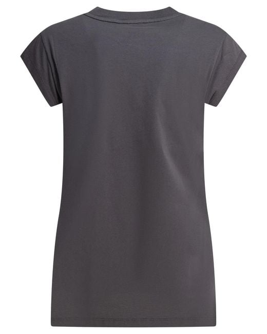 Pinko Gray Marrakech T Shirt