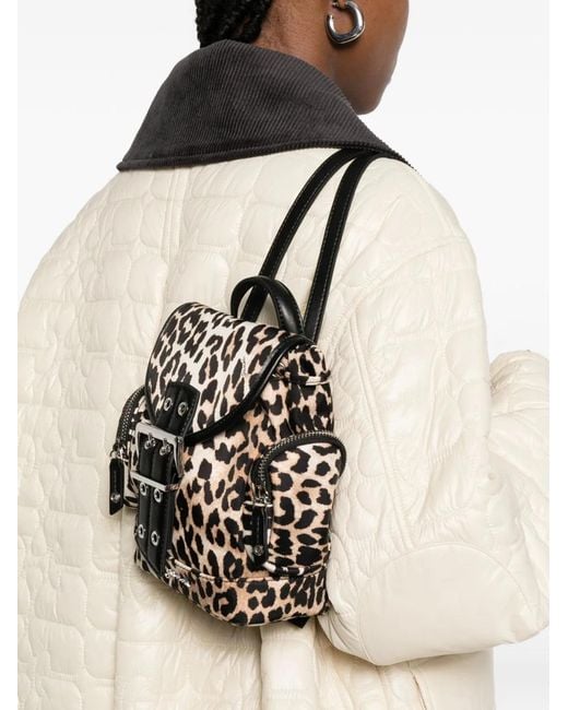 Ganni Black Bucky Nano Backpack