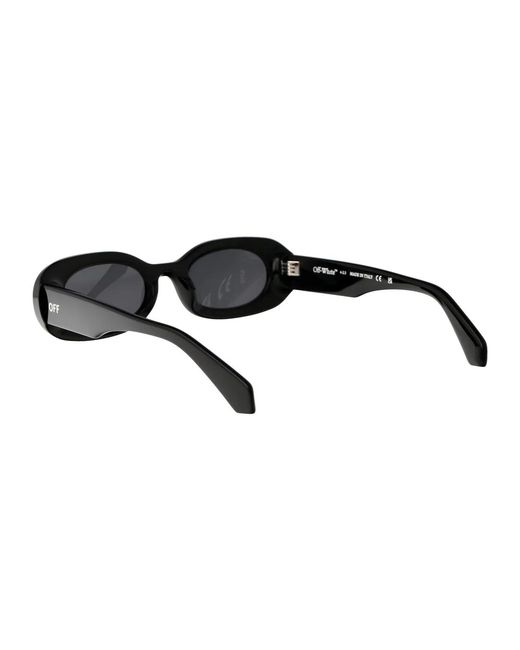 Off-White c/o Virgil Abloh Black Acetate Sunglasses