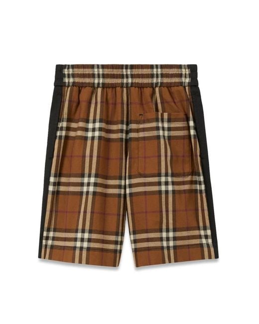 Burberry Black Short Pants