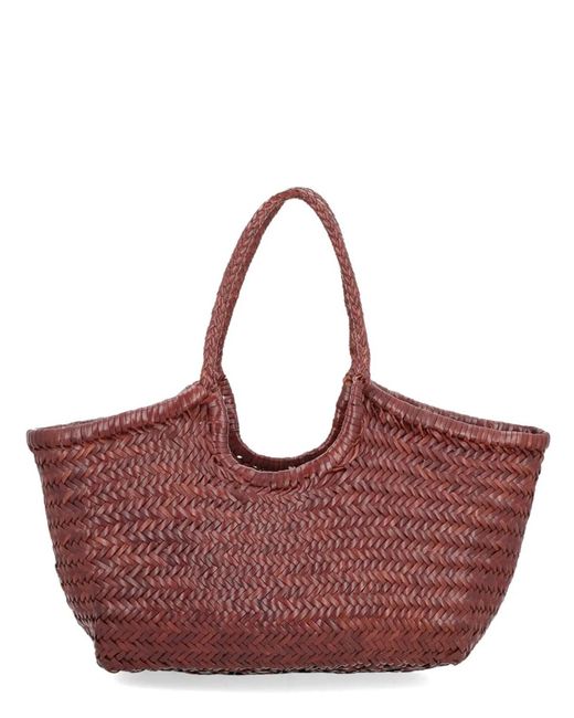 Dragon Diffusion Red Borsa "Nantucket Basket" Large