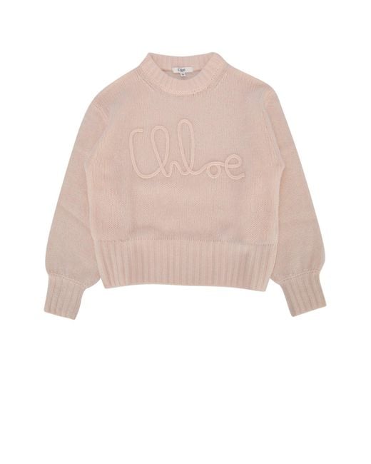 Chloé Natural Kids Pullover