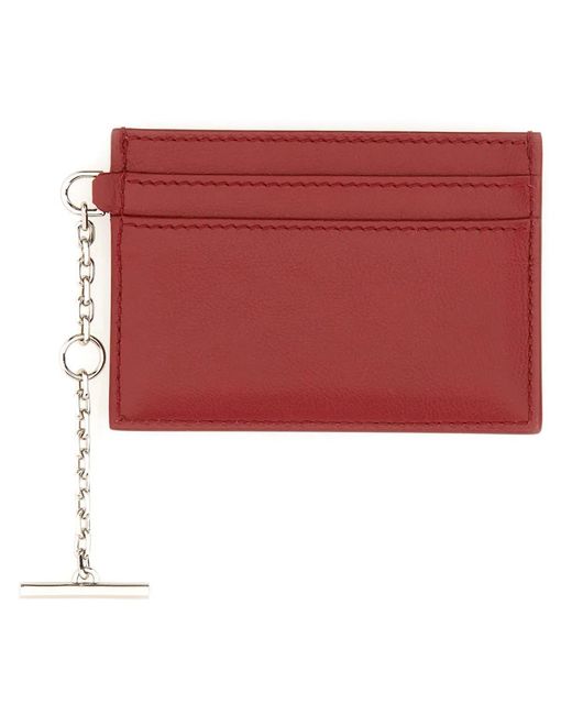 McQueen Red Sling Card Holder