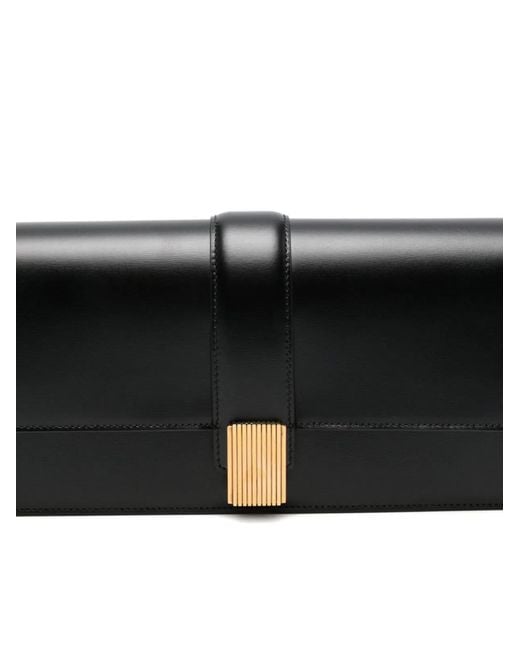 Khaite Black Blake Leather Clutch