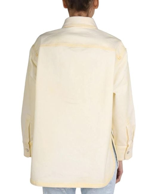 Stella McCartney Natural Denim Shirt Jacket