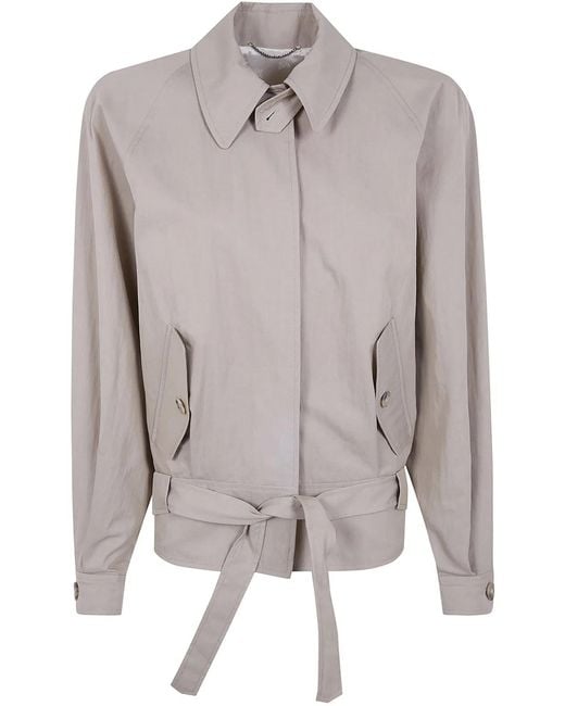 Magda Butrym Gray Belted Jacket