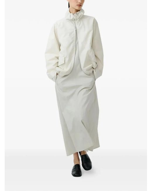Studio Nicholson White "Zip Thru" Jacket