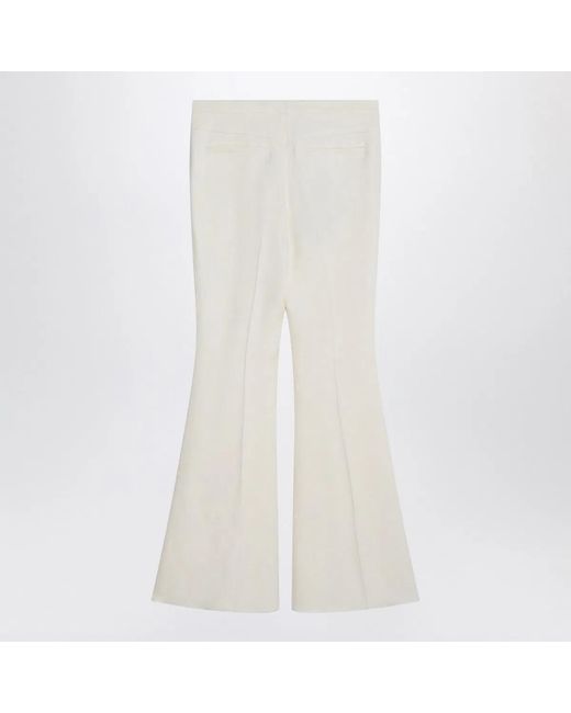 Etro White Flared Trousers