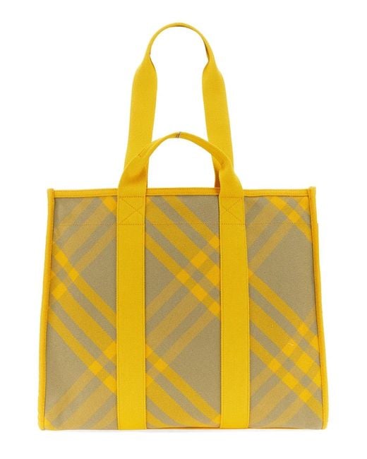 Burberry Yellow Shopper Bag for men