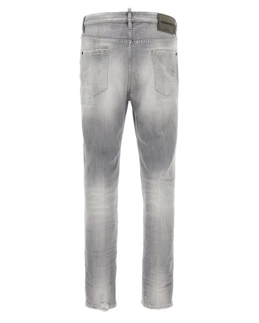 DSquared² Gray 642' Jeans for men