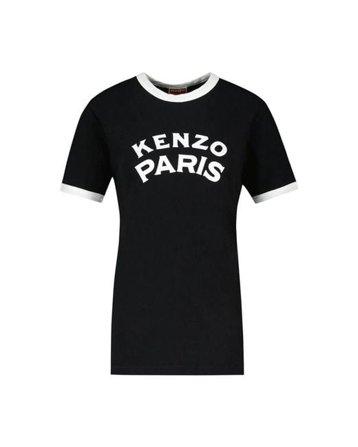 KENZO Black Gots Paris T-Shirt for men