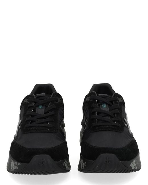 Premiata Black Sneaker "Moerun" for men