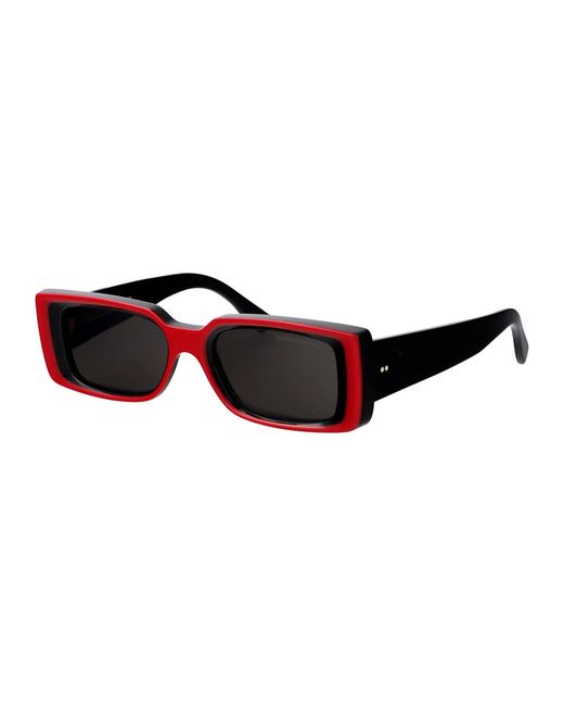 Cutler & Gross Red Acetate Glasses Sunglasses