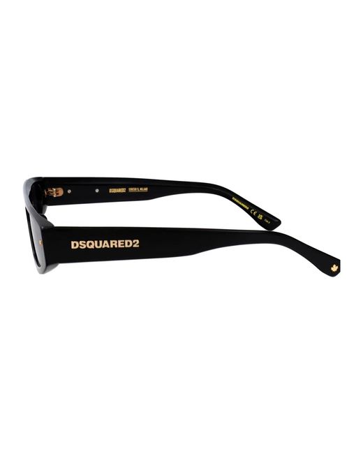 DSquared² Black Acetate Sunglasses