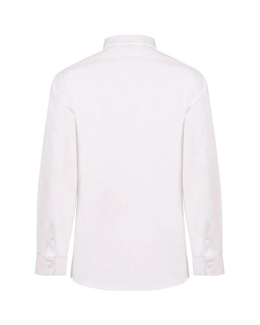 Givenchy White Classic Shirt for men